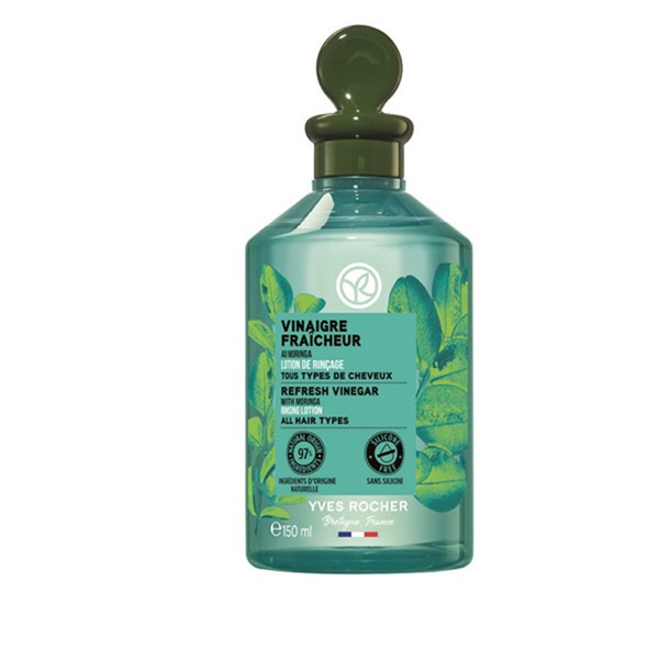 イヴ・ロシェ リンシングビネガー ピュアリフレッシュ うるツヤモリンガ 150ml イヴ・ロシェ yves rocher イヴ・ロシェ(150mL)