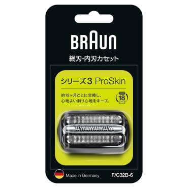 ブラウン シェーバー網刃・内刃一体型カセット F/C32B‐6 1個 ブラウン Braun P&G