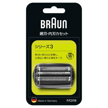 ブラウン シェーバー替刃セット ブラック FC21B 1個 ブラウン Braun P&G