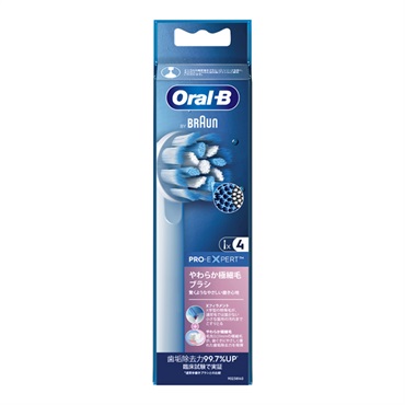 オーラルB やわらか極細毛 替えブラシ 4本 ブラウン BRAUN P&G