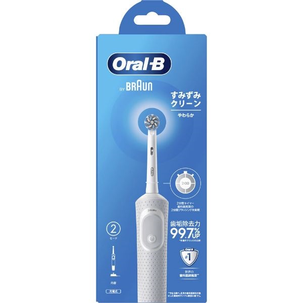 専用出品電動歯ブラシ　Philips Sonicare,Braun Oral B オーラルB すみずみクリーン 1本 ブラウン Braun P&G | イオンスタイル