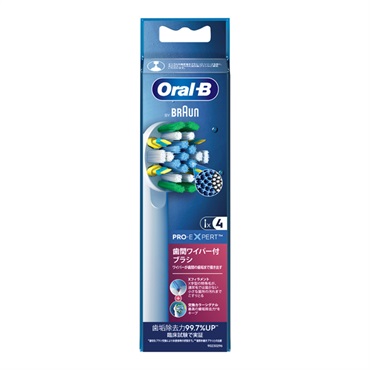 オーラルB フロスアクションブラシ EB25RX-4HB 4本 ブラウン BRAUN P&G