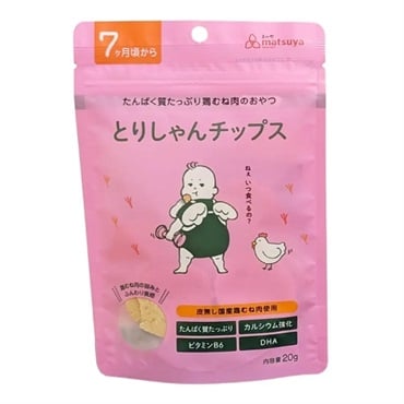 まつや とりしゃんチップス 7ヶ月頃～ ベビー おやつ