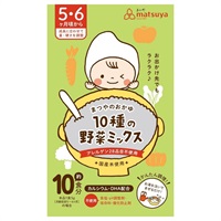 まつやのおかゆ 10種の野菜ミックス 5ヶ月頃～ 粉末 ベビーフード(4510549005719)