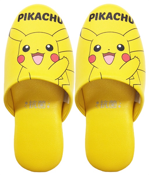 る〜たん様 ポケットモンスター 子供つり込みビニールスリッパ ピカチュウ