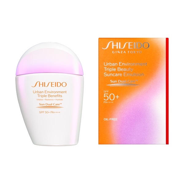 SHISEIDO アーバン 環境 トリプル ビューティ サンケア エマルジョン SHISEIDO アーバン トリプル ビューティ サンケア エマルジョン