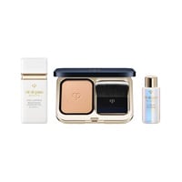 クレ・ド・ポー ボーテ　プレメイクアップ＆ファンデーションキット（ヴォワールルミヌ ＋ タンプードルエクラⅡ（レフィル）＋ ケース ＋ パンソー）(オークル10)