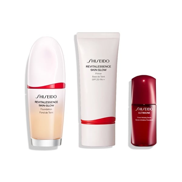 エッセンス スキングロウ プライマー とファンデ130 SHISEIDO ベースメイクキット (エッセンス スキングロウ