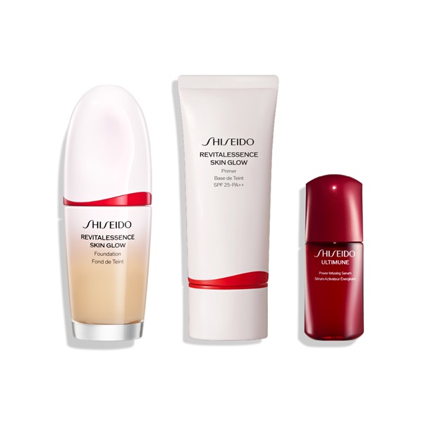 イオン化粧品 セット ベース スキンケア SHISEIDO ベースメイクキット (エッセンス スキングロウ