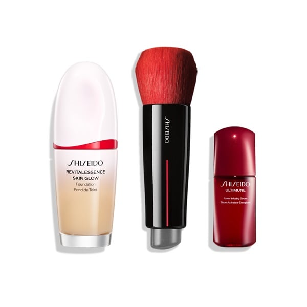 イオン化粧品 セット ベース スキンケア SHISEIDO ベースメイクキット (エッセンス スキングロウ