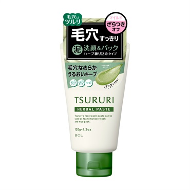 ツルリ 洗顔ペースト 120g ツルリ TSURURI スタイリングライフ・ホールディングス(ハーバル)