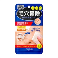 ツルリ 角栓溶解ノーズパック 10枚 TSURURI BCLカンパニー 毛穴掃除(10枚)