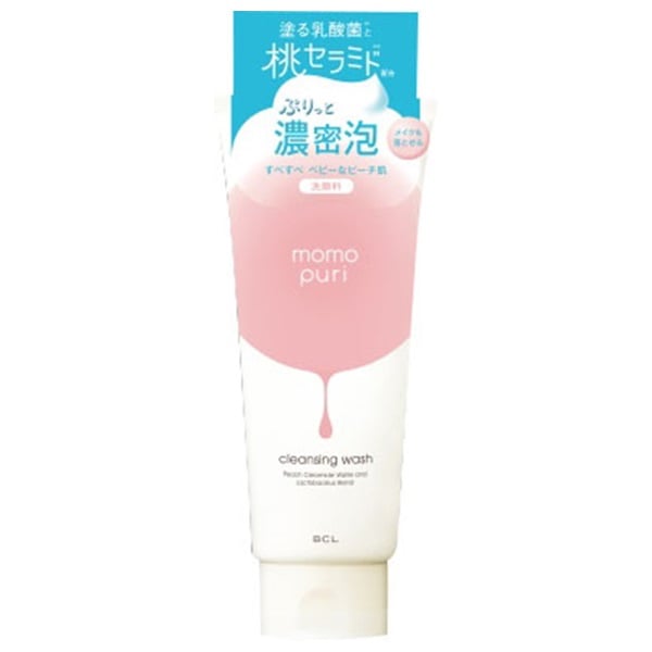 洗顔料 momo ももぷり 潤い クレンジング 洗顔 150g ももぷり momopuri