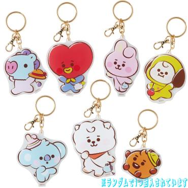 SKY SHOPPING アクリルキーホルダー BT21 お一人さま1点限り