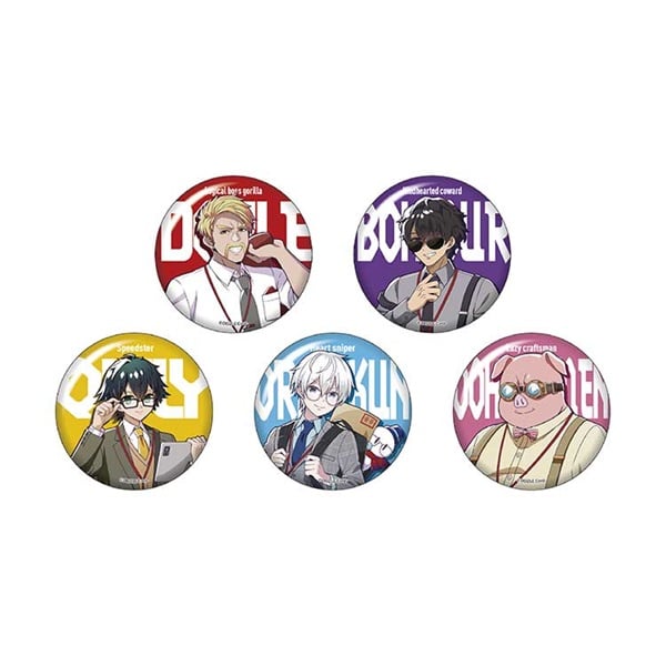 【値下げ】斑鳩三角 ブルライ缶バッジ ファンタジア文庫35周年記念 トレーディング描き下ろし缶バッジ
