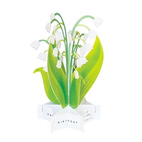 誕生日カード　スズラン(KE-29)
