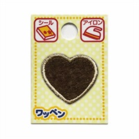 あいうえおワッペン ラテ(ハート)