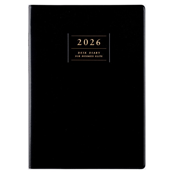 2026年1月始まり】 デスクダイアリー A5 ウィークリーホリゾンタル