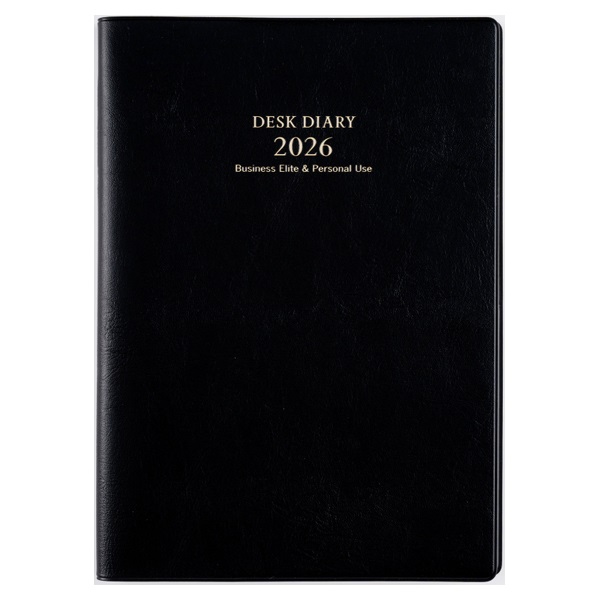 2026年1月始まり】 デスクダイアリー B5 ウィークリーレフト 月曜