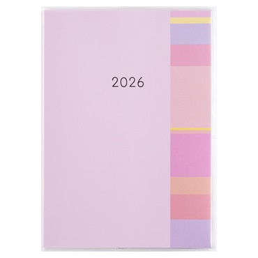 2026年1月始まり】 ミアクレール1 B6 マンスリーブロック 日曜始まり