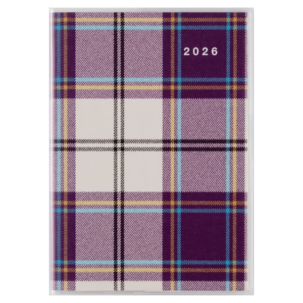 2026年1月始まり】 クレールインデックス4 手帳 B6 マンスリーブロック