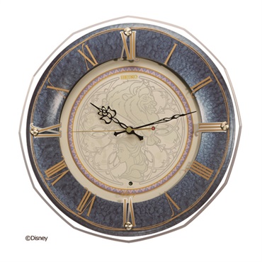 84)訳あり品 セイコー電波掛時計 セイコー 美女と野獣 電波掛時計 | イオンスタイルオンライン