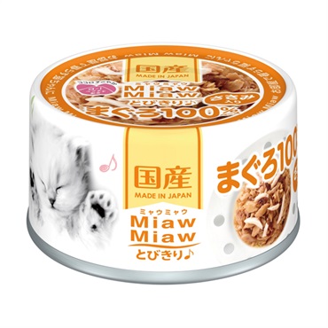 MiawMiaw とびきり♪ ささみ入りまぐろ 60g ミャウミャウ アイシア