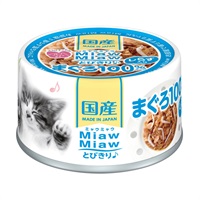 MiawMiaw とびきり♪ しらす入りまぐろ 60g ミャウミャウ アイシア(60g)