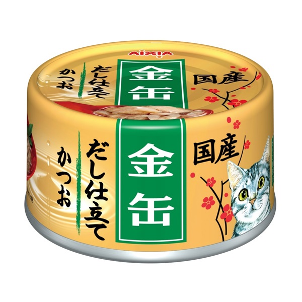 金缶 だし仕立て かつお 70g アイシア(70g)