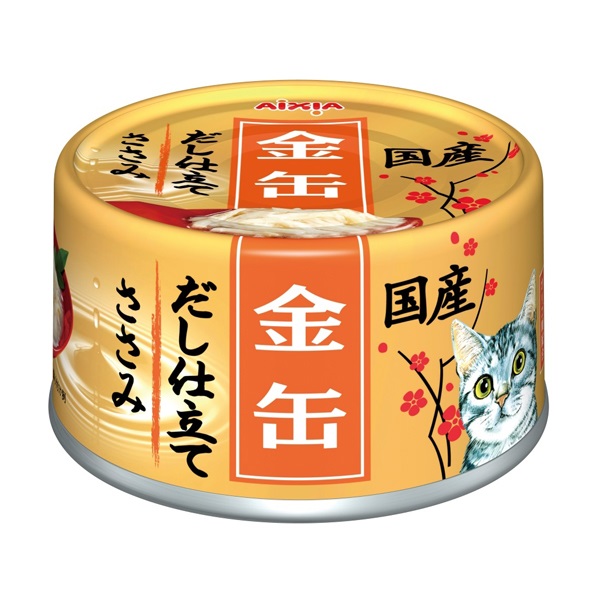 金缶 だし仕立て ささみ 70g アイシア | イオンスタイルオンライン
