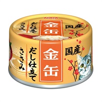 金缶 だし仕立て ささみ 70g アイシア(70g)