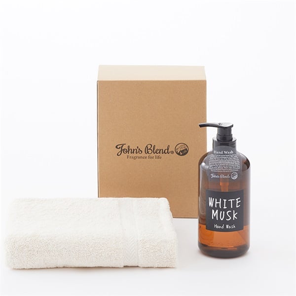 ジョンズブレンド ハンドウォッシュ ホワイトムスク カジュアル 贈り物