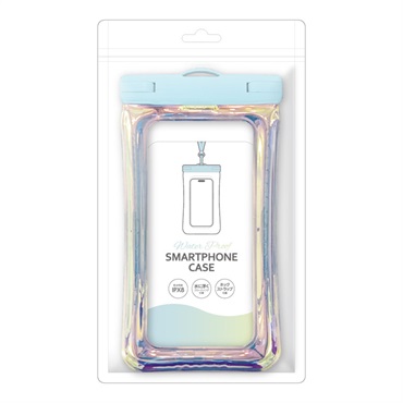 スマホ防水ケース(ブルー)