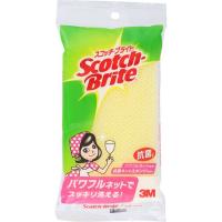 スコッチ・ブライト 抗菌 ネットスポンジ たわし パワフルネット NT‐01K スコッチ・ブライト Scotch‐Brite スリーエム ジャパン(4519001167385)