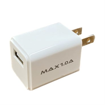 1A出力AC-USB充電器 ACUR-90　オズマ(ACUR-90W(ホワイト))