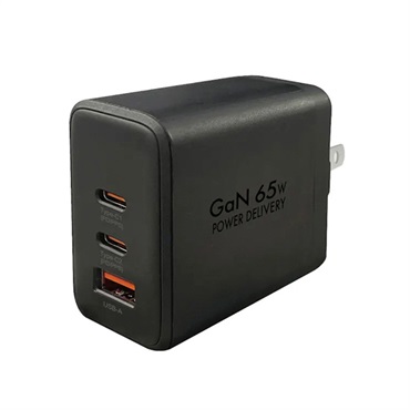 PD対応AC充電器 65W 3Port （C×2＆A） | イオンスタイルオンライン