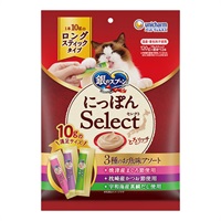 とろリッチ にっぽんselect 120g ユニ・チャーム(とろリッチ3種のアソートまぐろ節＆かつお節＆真鯛だし)