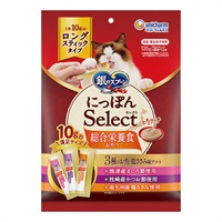 とろリッチ にっぽんselect 120g ユニ・チャーム(総合栄養食とろリッチ3種のアソートまぐろ＆かつお＆鶏ささみ)