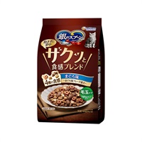 銀のスプーン　ザクッと食感ブレンド   ユニ・チャーム(毛玉ケアまぐろ味フレーク添え400g)