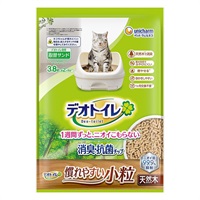 デオトイレ 消臭・抗菌チップ天然木チップ ユニ・チャーム(小粒 3.8L)