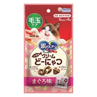 銀のスプーン おやつ お魚味クリームどーにゃつ 毛玉ケア まぐろ味 6g×4袋 ユニ・チャーム(6g×4袋)