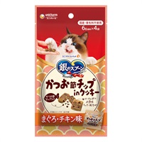 銀のスプーン おやつ かつお節チップinクッキー 6g×4袋 ユニ・チャーム(まぐろ・チキン味)