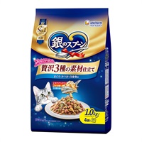 銀のスプーン ユニ・チャーム(贅沢3種の素材仕立てまぐろ・かつお・白身魚味)