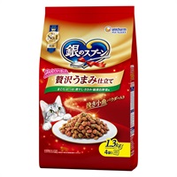 銀のスプーン ユニ・チャーム(贅沢うまみ仕立てまぐろ・かつお・煮干し・ささみ・緑黄色野菜味)