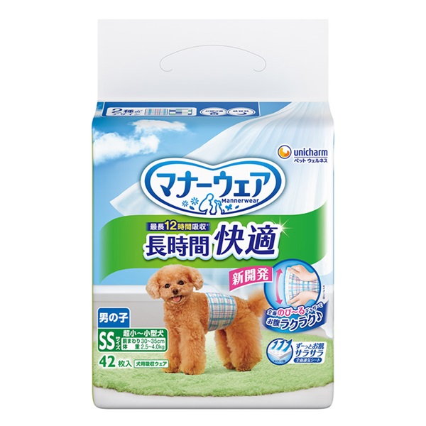 マナーウェア 長時間快適オムツ 男の子用 L 36枚　×5点 マナーウェア長時間快適オムツ男の子用 ユニ・チャーム | イオン