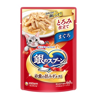 銀のスプーン パウチ 60g 銀のスプーン ユニ・チャーム(とろみまぐろ)