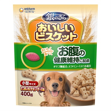 銀のさら おいしいビスケット お腹の健康維持 小型サイズ 400g ユニ・チャーム
