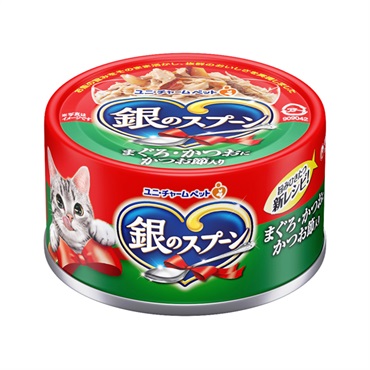 銀のスプーン 缶 70g 銀のスプーン ユニ・チャーム(かつお節)