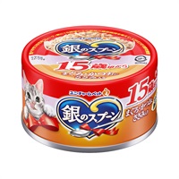 銀のスプーン 缶 15歳頃から まぐろ･かつおにささみ入り 70g ユニ・チャーム(70g)