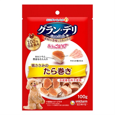グラン・デリ きょうのごほうび 鶏ささみのたら巻き 100g Gran-Deli ユニ・チャーム